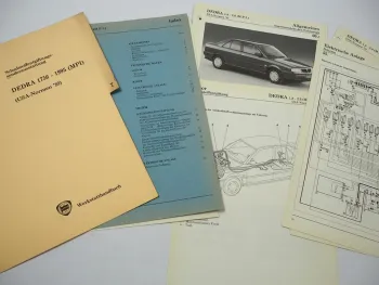 Lancia Dedra 1.8 2.0 Werkstatthandbuch MPI Einspritzanlage Weber IAW