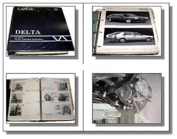 Lancia Delta 831 1.6 GT i.e. HF turbo Werkstatthandbuch Reparaturanleitung 1988