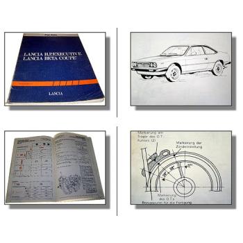 Lancia H.P. HP Executive Beta Coupe Werkstatthandbuch 1982