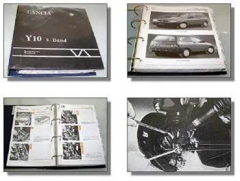 Lancia Y10 Fire 1.3 Serie 92 Reparaturanleitung 1992 - 1995 Werkstatthandbuch