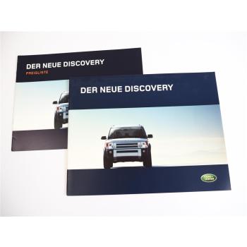 Land Rover Discovery 3 TDV6 V8 S SE HSE Prospekt Preisliste 2004