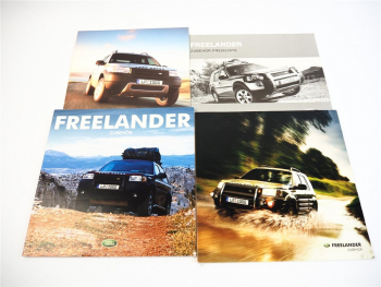 Land Rover Freelander 1 LN Kataloge Zubehör Preislisten 2002 und 2003