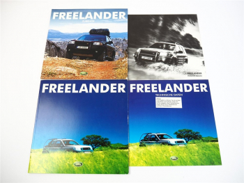 Land Rover Freelander 1 LN Td4 1.8 16V 2.5 V6 Prospekt Zubehör Preisliste 2002