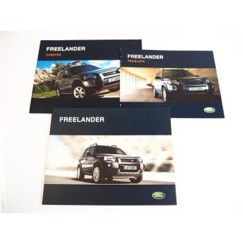 Land Rover Freelander 1 LN Td4 Prospekt 2005 Zubehörkatalog und Preisliste