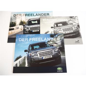 Land Rover Freelander 2 LF i6 Td4 Prospekt 2008 Preisliste und Zubehörkatalog