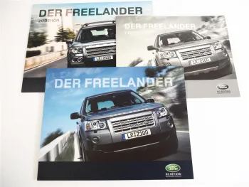 Land Rover Freelander 2 LF i6 Td4 Prospekt 2008 Preisliste und Zubehörkatalog