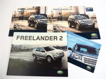 Land Rover Freelander 2 LF i6 Td4 Prospekt 2009 Preisliste und XS Edition