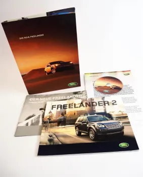 Land Rover Freelander 2 LF Td4 i6 Pressemappe 2007 und Prospekt 2008