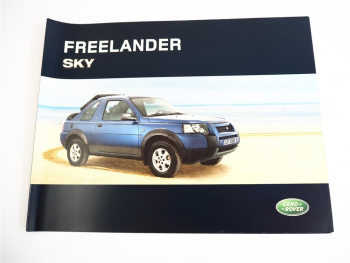 Land Rover Freelander Sky Td4 S Prospekt 1.8 2.0 Off Roader Sondermodell 2005