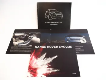 Land Rover Range Rover Evoque L538 2012 Prospekt Preisliste + Meridian Sound
