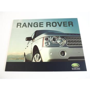 Land Rover Range Rover LM L322 V8 TDV8 Geländewagen Prospekt 5.2008