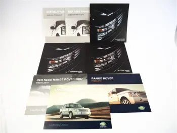 Land Rover Range Rover LM L322 Zubehör Kataloge Preislisten usw 2004 - 2007