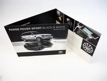 Land Rover Range Rover Sport L320 Black & White Limited Edition Prospekt 2008