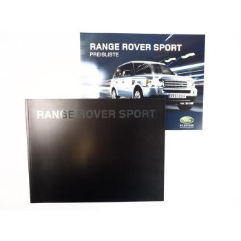 Land Rover Range Rover Sport L320 Prospekt 9/2008 Preisliste 2009