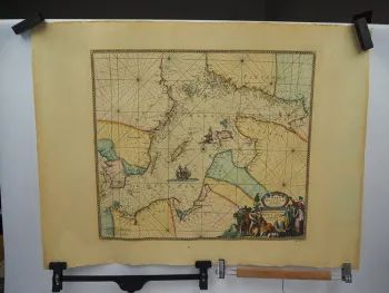 Landkarte Mare Balticum Oost Zee Ostsee L. Renard Amsterdam Alter?