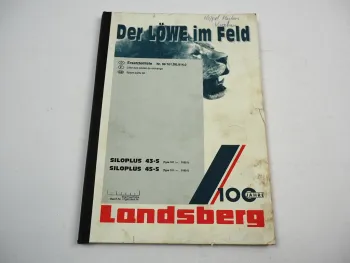 Landsberg Siloplus 43-5 45-5 Ladewagen Ersatzteilliste Ersatzteilkatalog