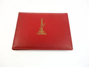 Leuna Fotoalbum für einen scheidenden Leuna Arbeiter ca. 1960 DDR
