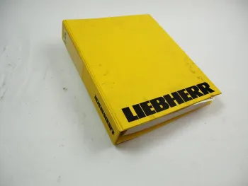 Liebherr A924 Litronic Typ 675 Ersatzteilliste Spare Parts List Ersatzteilkatalog 2001