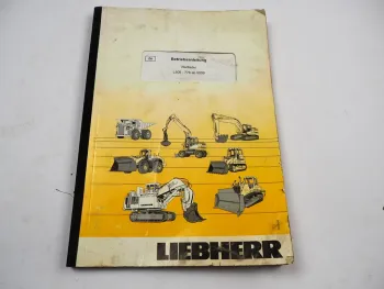 Liebherr L506 Radlader Betriebsanleitung Typ 776 abSerie 9099 Bedienung Wartung