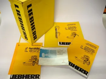 Liebherr L507 Stereolader Betriebsanleitung Ersatzteilliste Typ 427 2499 Wartung