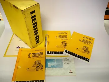 Liebherr L507 Stereolader Betriebsanleitung Ersatzteilliste Typ 427 abSerie 4299