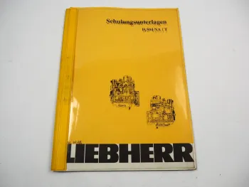 Liebherr L512 L514 Schulung D504 NA T Dieselmotor Werkstatthandbuch 1998