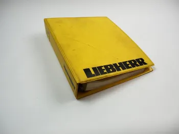Liebherr L531 Radlader Typ 279 Ersatzteilliste Parts List Ersatzteilkatalog 1986