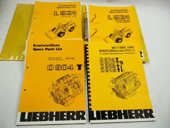 Liebherr L531 Typ 279 D904T Ersatzteilliste Ersatzteilkatalog Spare Parts List
