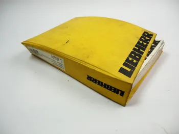 Liebherr L551 Radlader Ersatzteilliste Spare Parts List Typ 274 ab Seriennr 101