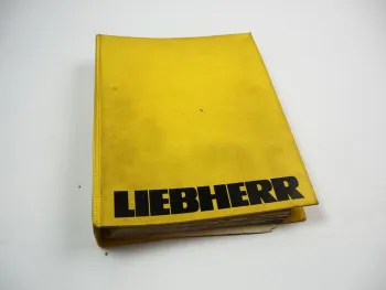 Liebherr PR732 L Litronic Typ 412 Planierraupe Ersatzteilliste Spare Parts List 1994