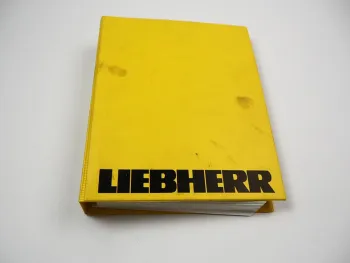 Liebherr R912 SL Typ 417 Ersatzteilliste Spare Parts List Ersatzteilkatalog 1995