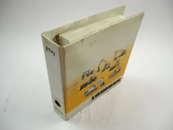 Liebherr R914B HDSL Litronic Typ960 Ersatzteilliste Parts List Ersatzteilkatalog