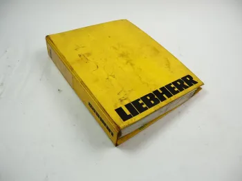 Liebherr R924 HDSL Litronic Ersatzteilliste Spare Parts List Ersatzteilkatalog 2001