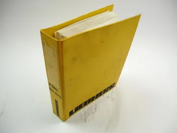 Liebherr R944 HDS Litronic Typ650 Ersatzteilliste Parts List Ersatzteilkatalog 1999