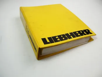 Liebherr R944 HDS Litronic Typ650 Ersatzteilliste Parts List Ersatzteilkatalog 2001