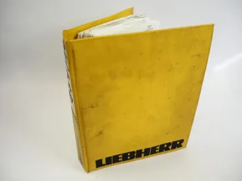Liebherr R974 B Ersatzteilkatalog Ersatzteilliste Teilekatalog Parts List 1996