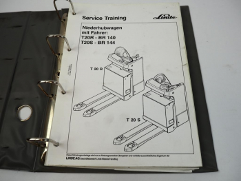 Linde T20 S 01 02 Typ 142 Service Training Schaltpläne Werkstatthandbuch