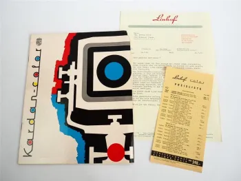 Linhof München Kardan Color Kamera Prospekt Preisliste Anschreiben 1960