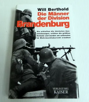 Männer der Division Brandenburg Roman von Will Berthold 1977