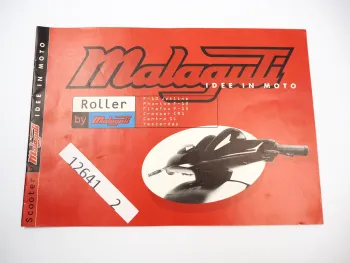 Malaguti F 10 12 15 Jetline Phantom Firefox Crosser Scooter Motorroller Prospekt