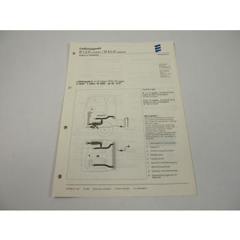 MAN F M 2000 ab Bj. 10.97 Eberspächer D1LC D3LC compakt Einbau Luftheizgerät