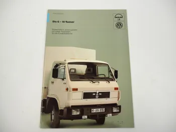 MAN-VW LKW 8.150 6 - 10 Tonner Prospekt D111.1700