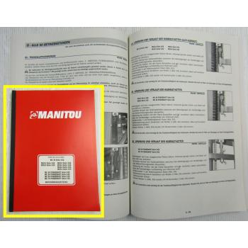 Manitou MC 30 - 70 Serie 3-E2 Betriebsanleitung Bedienungsanleitung 12/2006