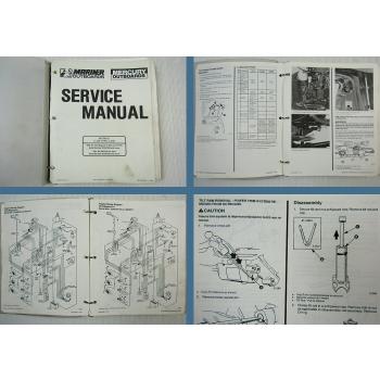 Mariner Mercury 135 150 175 200 Outboards Service Manual 1991