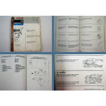 Mariner Mercury 20 25 Reparaturanleitung Werkstatthandbuch Service Manual