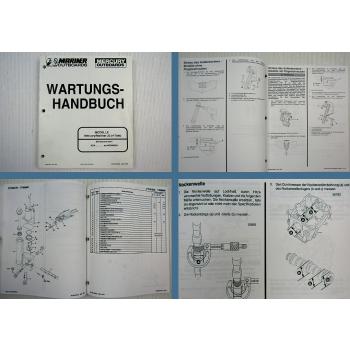 Mariner Mercury 25 PS 4Takt Bootsmotor Werkstatthandbuch Wartungshandbuch