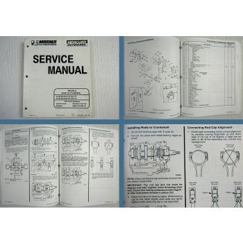 Mariner Mercury 30 40 Marathon Sea Pro 2 Cylinder Service Manual 1996