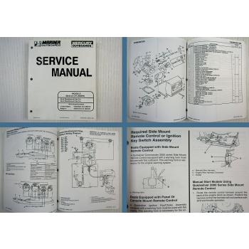 Mariner Mercury 30 40 Marathon Sea Pro 2 Cylinder Service Manual 1997
