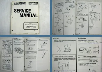 Mariner Mercury 50 4-Stroke Outboard Service Manual 1994