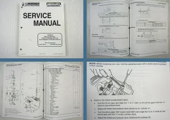 Mariner Mercury 9.9 15 Bigfoot 4-Stroke 323 cc Outboard Service Manual 1998